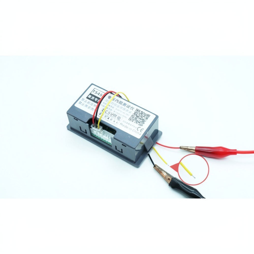 Battery Internal Resistance Tester Four Wire - TS457 Batterie-Innenwiderstands- und Spannungstester, vierdrahtiges AC-Messgerät