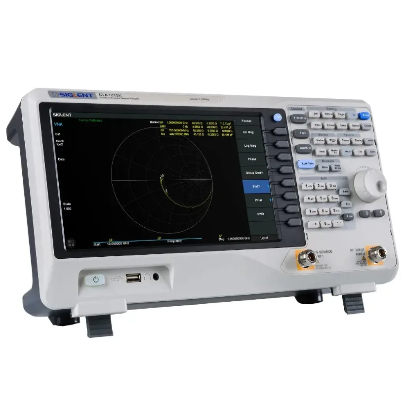 Spectrum Analyzer Tracking Generator 1.5Ghz - SIGLENT SVA1015X Touchscreen-Display Digitaler Spektrumanalysator 9kHz-1,5GHz